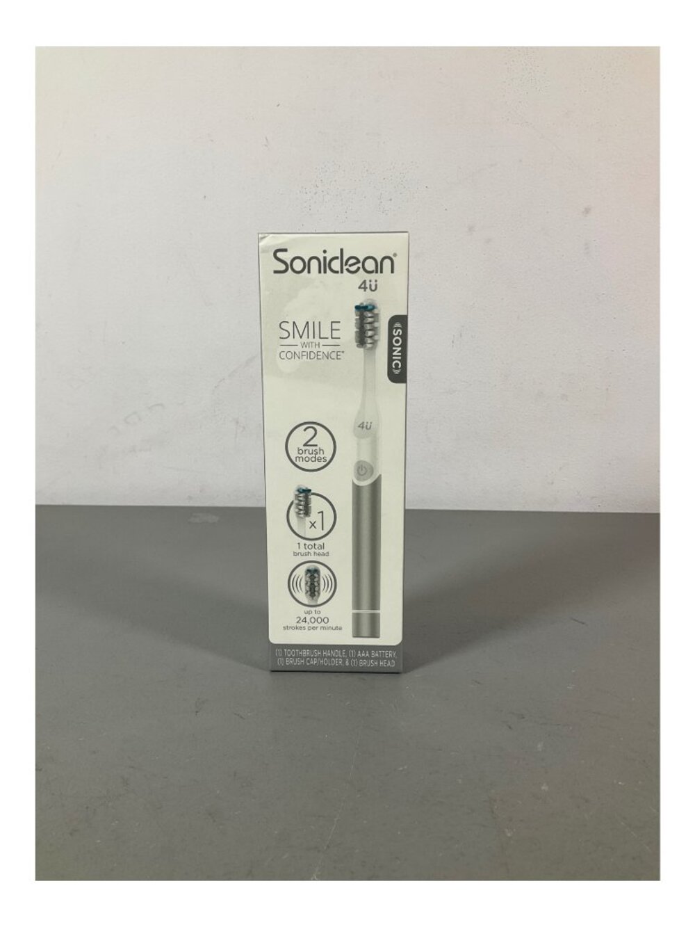 Soniclean 4U Sonic Electric Toothbrush, Dual Mode with Smart Timer, Protective C